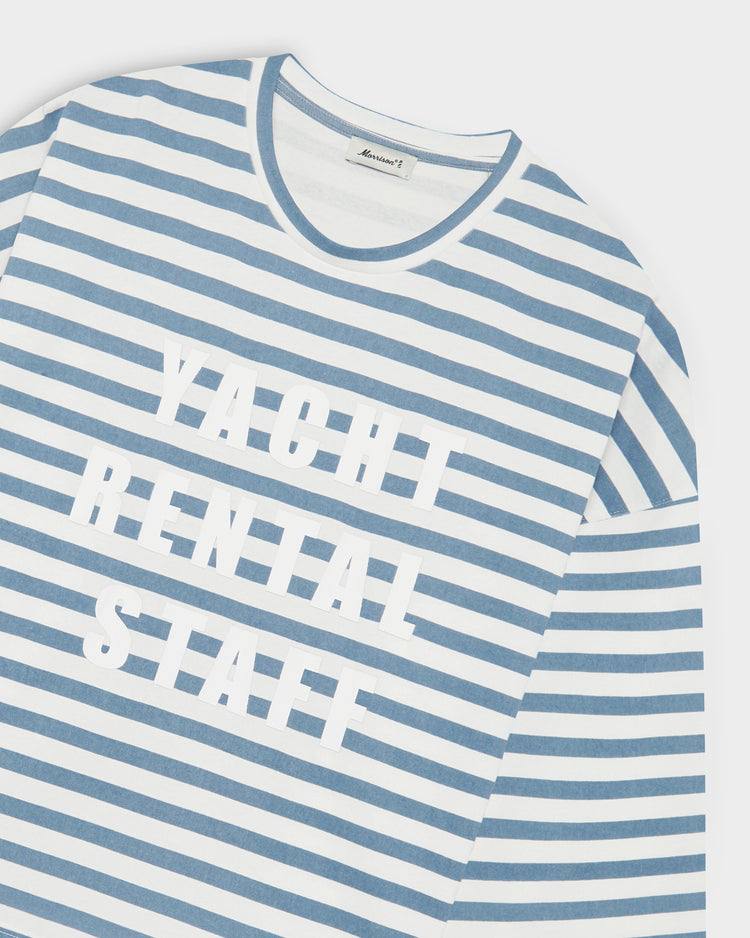 YACHT BLUE STRIPES LSTEE