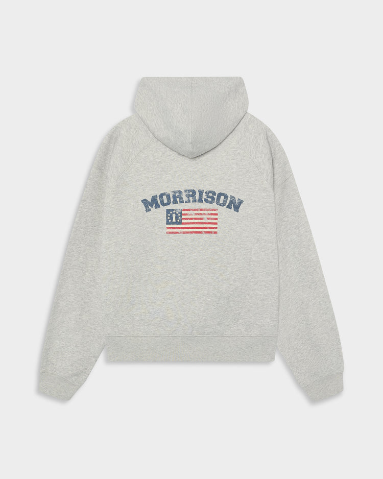 FLAG WMN ZIPPER