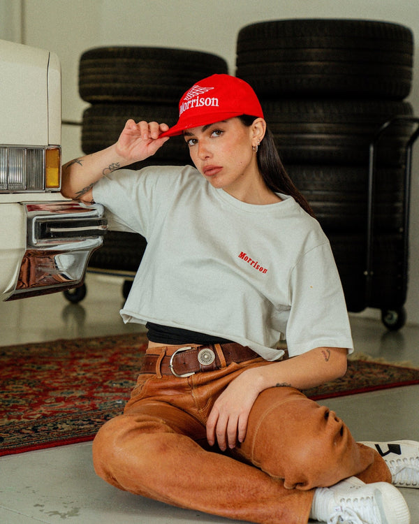 Brand Off - White Tee - CAMISETA - Morrison Shoes [woman]