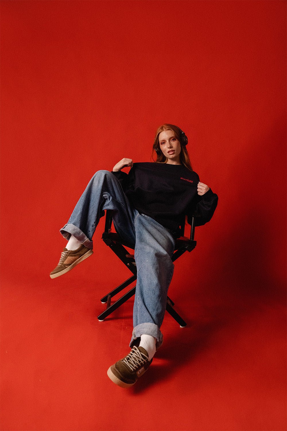 Crewneck Blue - SUDADERAS - Morrison Shoes [woman]