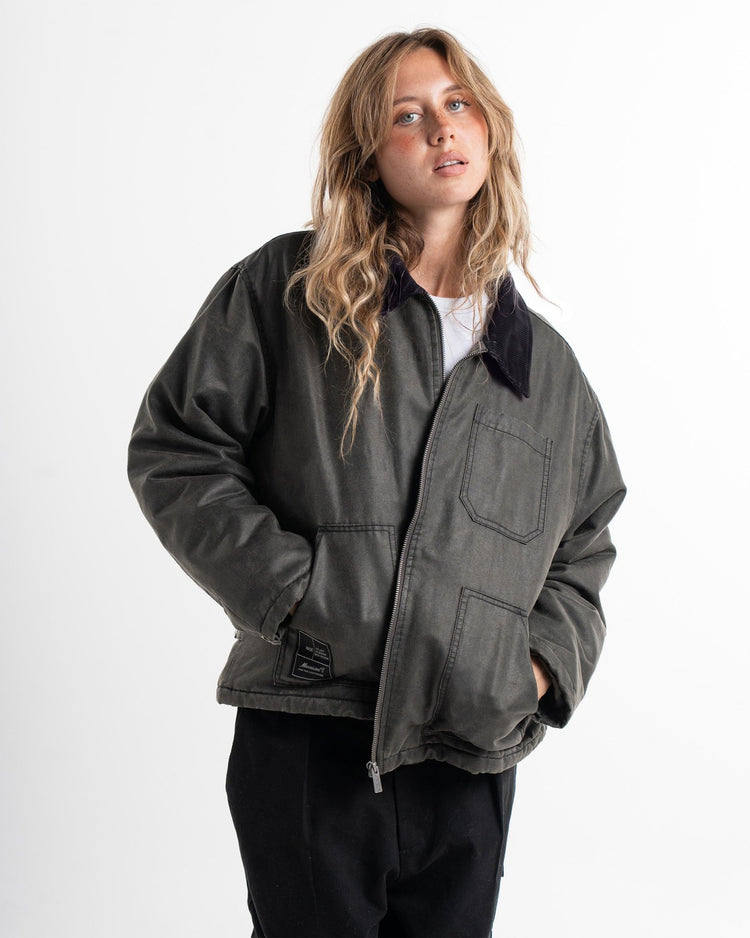Dark Workwear Jacket - CHAQUETAS - Morrison Shoes [woman]