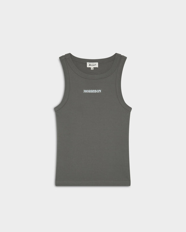 GREY SLIM TANK TOP - CAMISETAS - Morrison Shoes