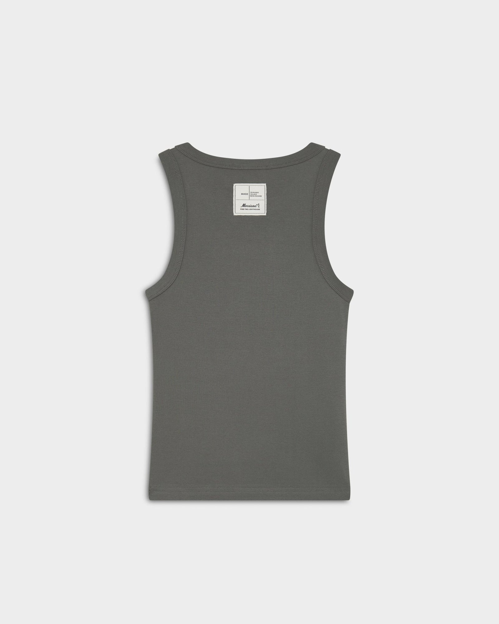 GREY SLIM TANK TOP - CAMISETAS - Morrison Shoes