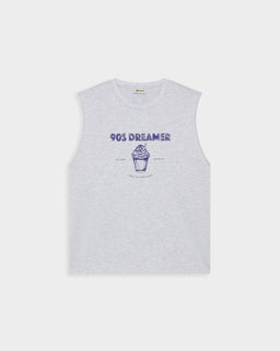 ICE GREY BOXY TANK TOP - CAMISETAS - Morrison Shoes