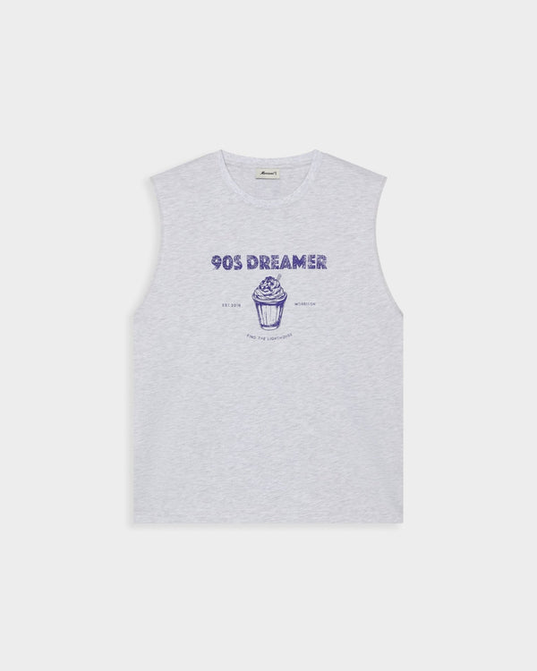 ICE GREY BOXY TANK TOP - CAMISETAS - Morrison Shoes