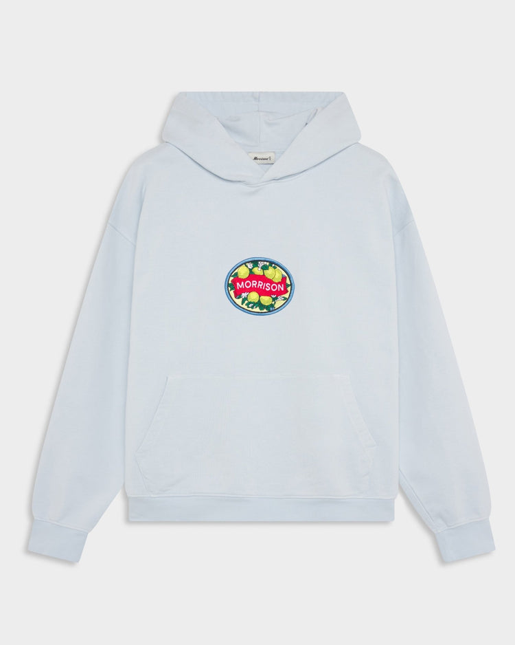LEMON BLUE BOXY HOODIE - SUDADERAS - Morrison Shoes