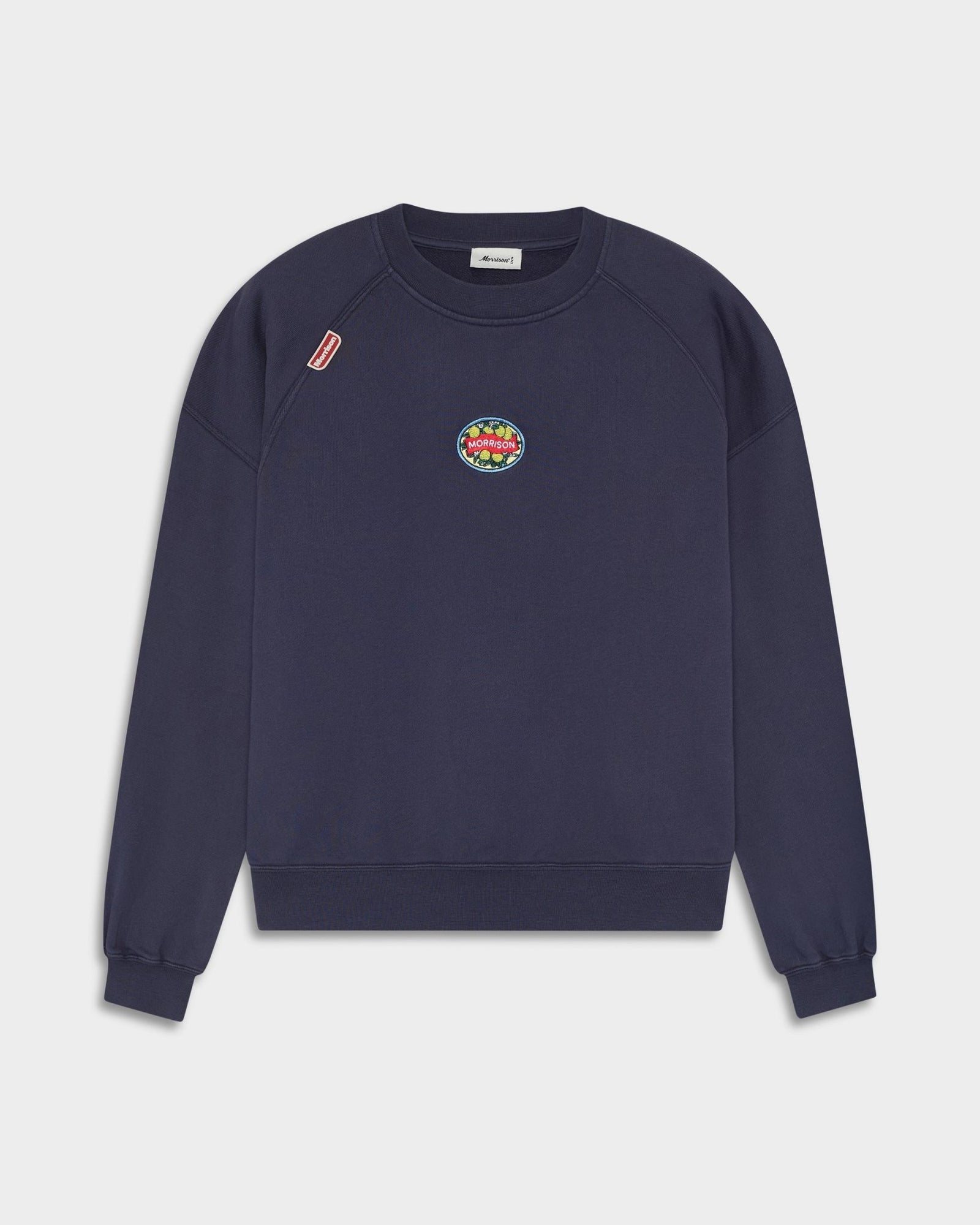 LEMON NAVY LOOSE SWEAT - SUDADERAS - Morrison Shoes