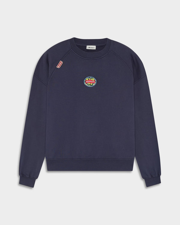 LEMON NAVY LOOSE SWEAT - SUDADERAS - Morrison Shoes
