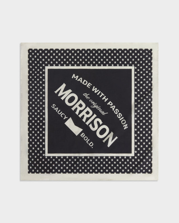 NEW ORIGINAL BLACK BANDANA - CABEZA - Morrison Shoes