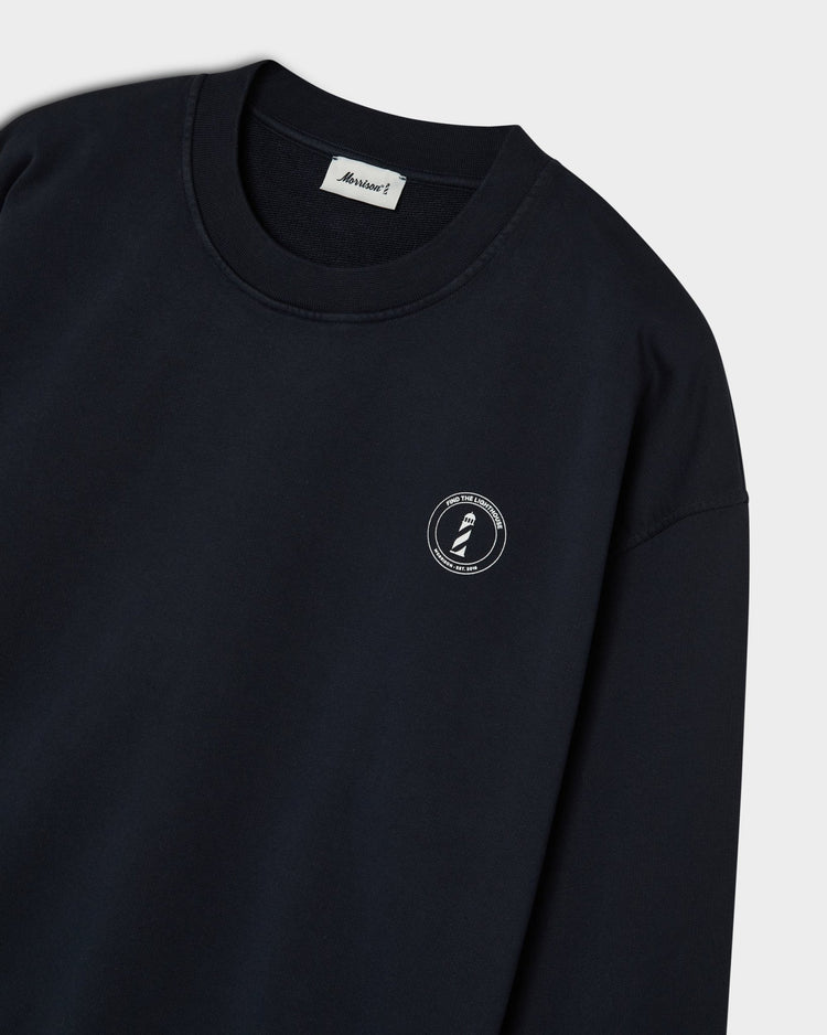 NEWOG BLUE BOXY SWEAT - SUDADERAS - Morrison Shoes
