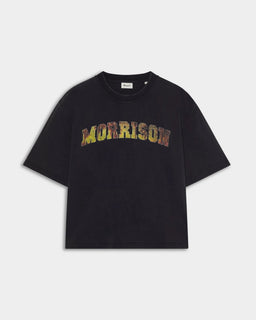 PALM BLACK BOXY TEE - CAMISETAS - Morrison Shoes
