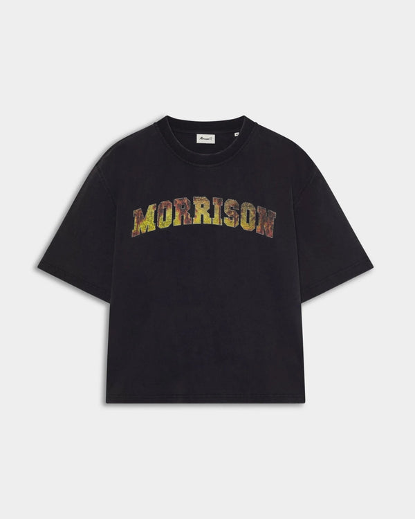 PALM BLACK BOXY TEE - CAMISETAS - Morrison Shoes