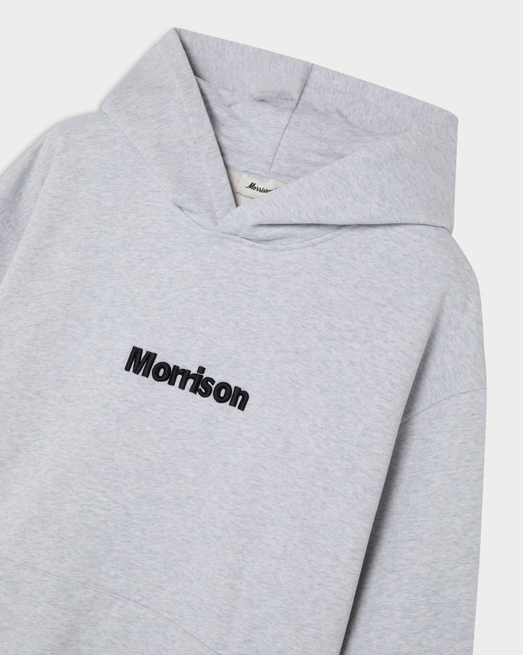 PEACH GREY BOXY HOODIE - SUDADERAS - Morrison Shoes