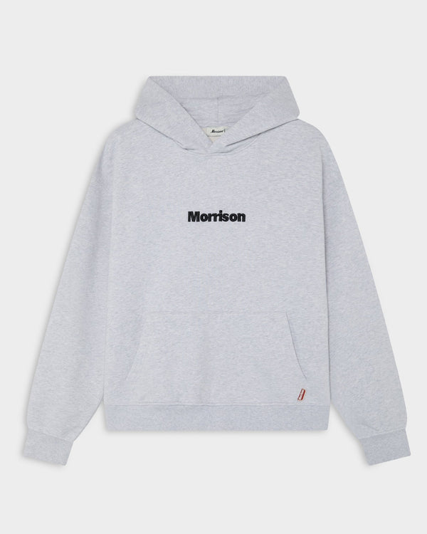 PEACH GREY BOXY HOODIE - SUDADERAS - Morrison Shoes