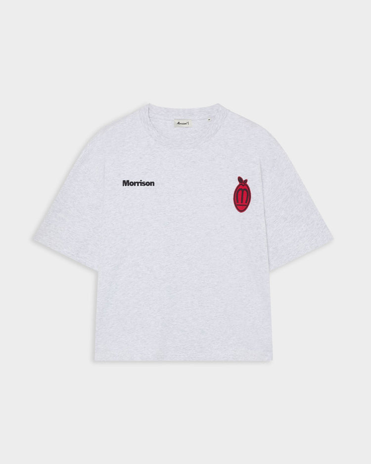 PEACH GREY BOXY TEE - CAMISETAS - Morrison Shoes