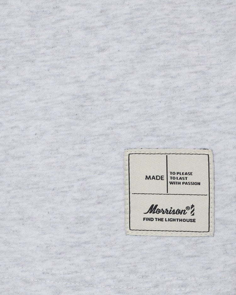 PEACH GREY BOXY TEE - CAMISETAS - Morrison Shoes