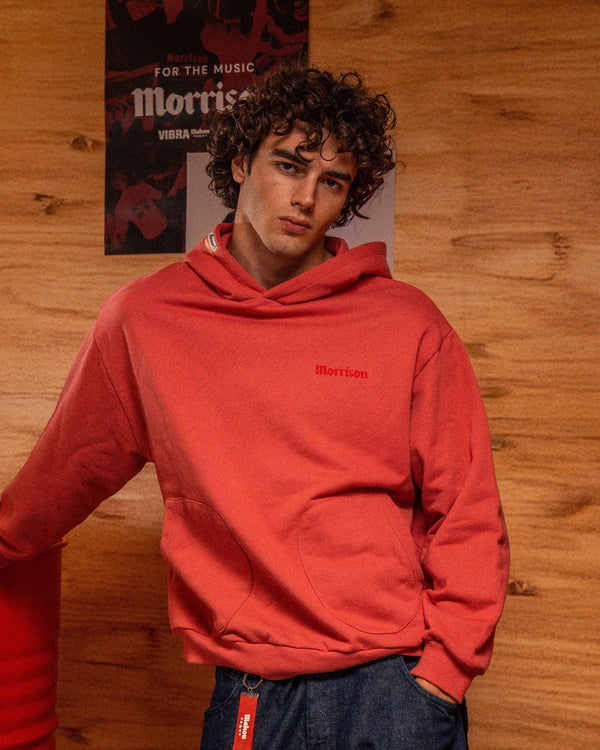 Red Pockets Hoodie - SUDADERAS - Morrison Shoes [men]