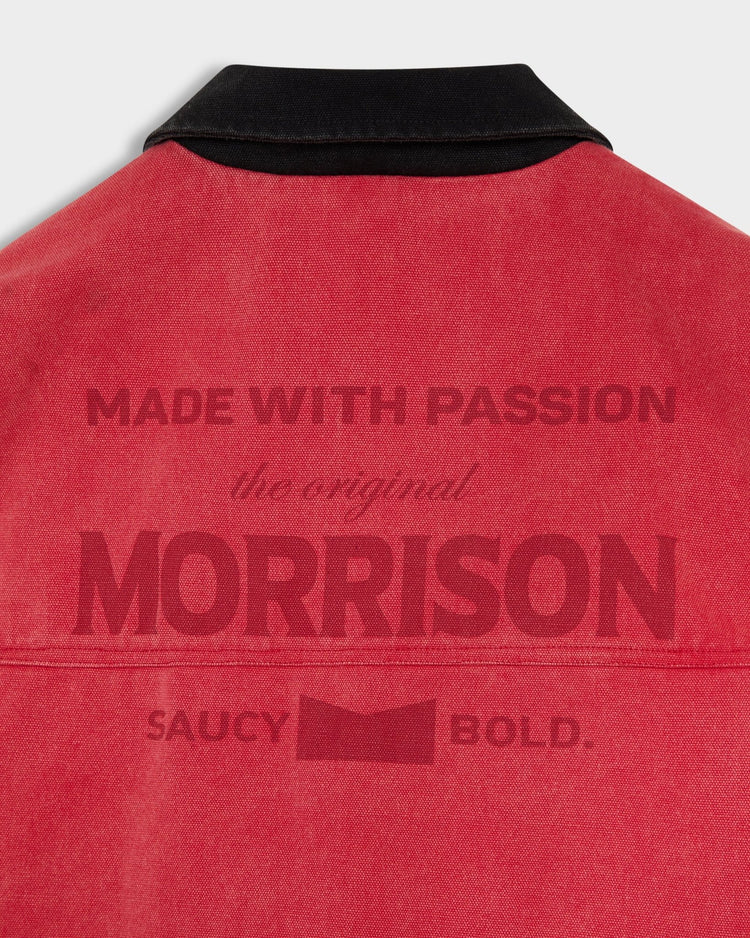 RED WORKER JACKET - CHAQUETAS - Morrison Shoes