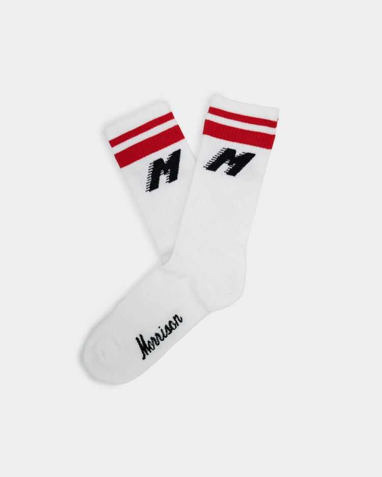 RUN WHITE SOCKS - CALCETINES - Morrison Shoes