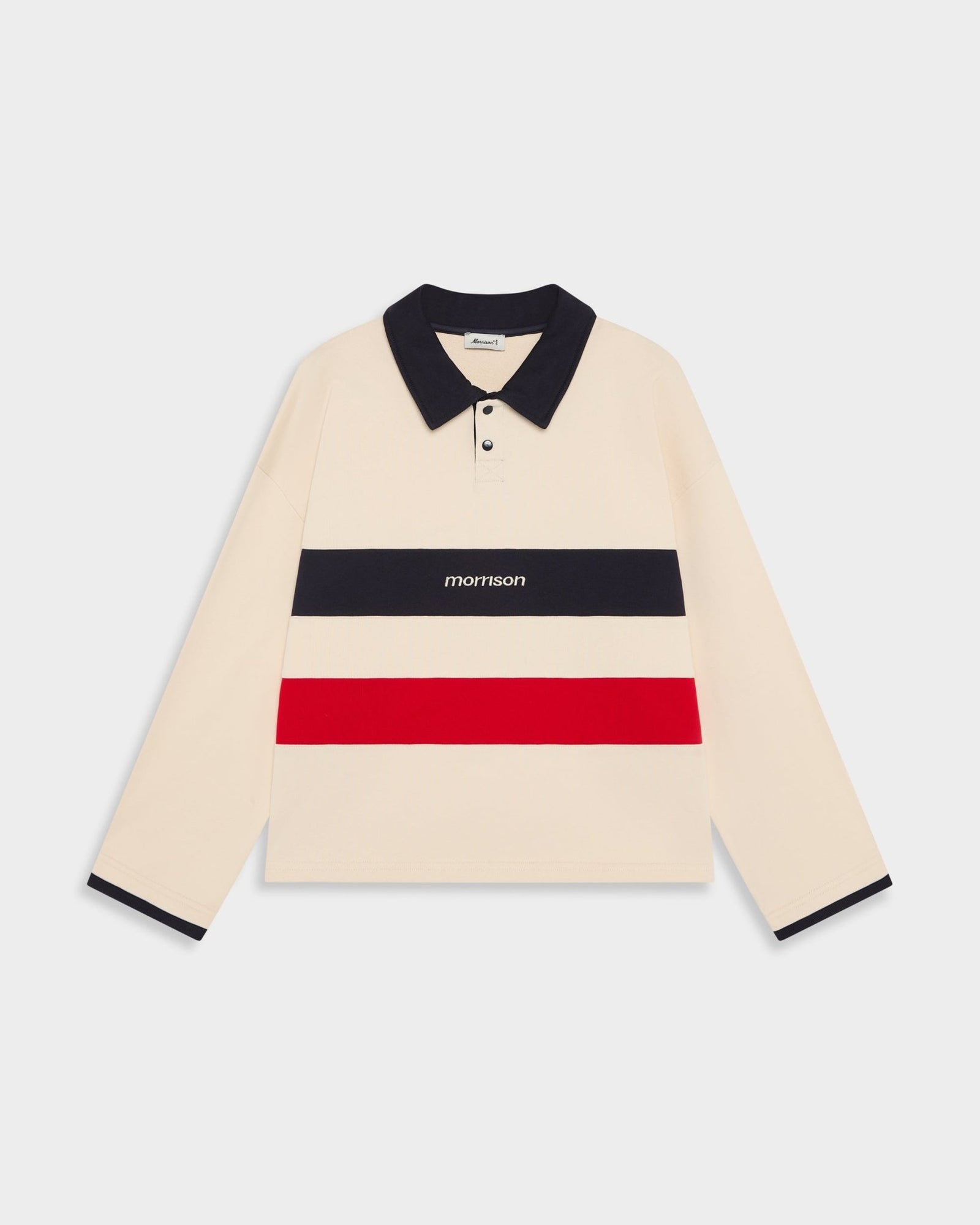 STRIPE LS POLO - CAMISETAS - Morrison Shoes