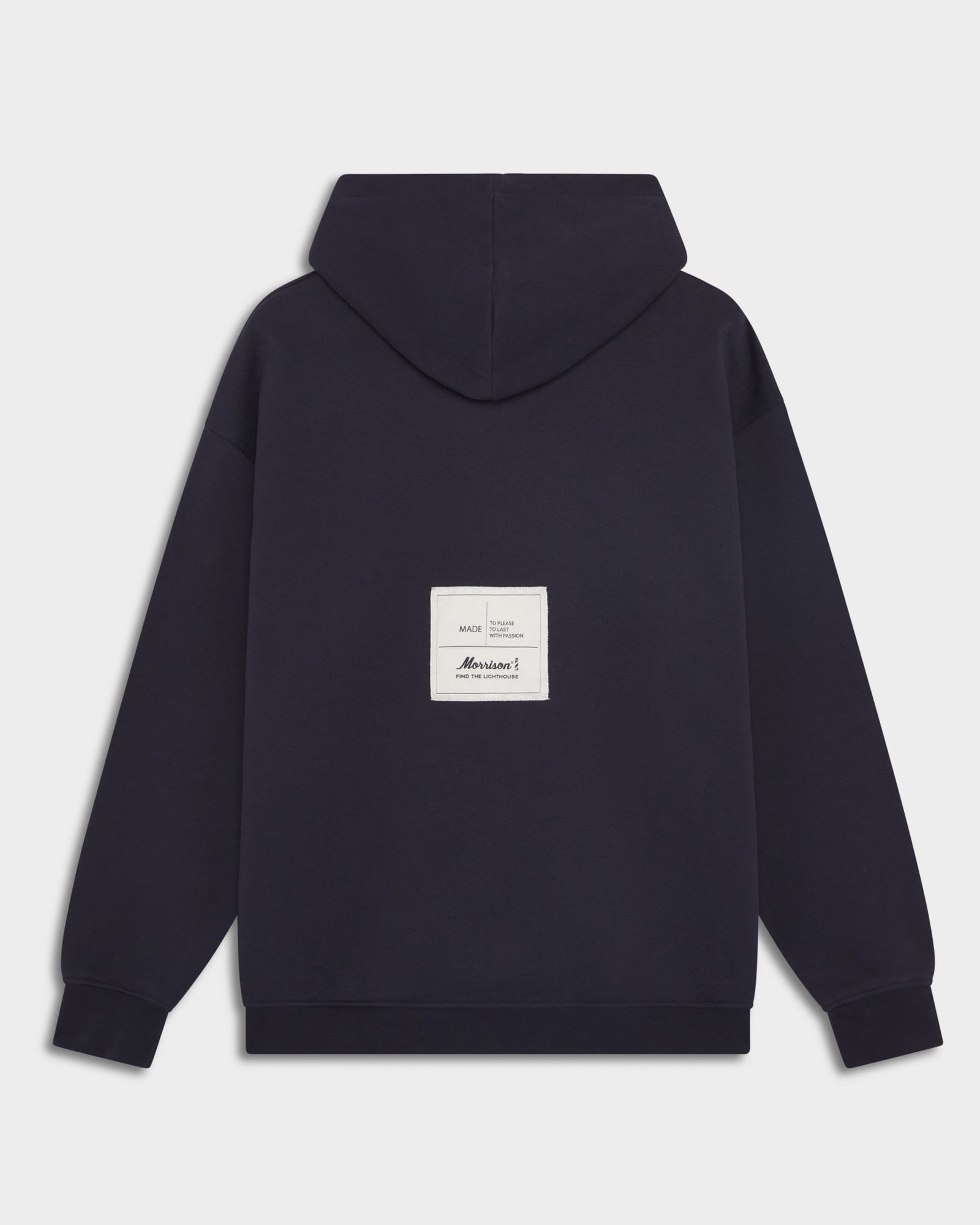 SUN NAVY BOXY HOODIE - SUDADERAS - Morrison Shoes