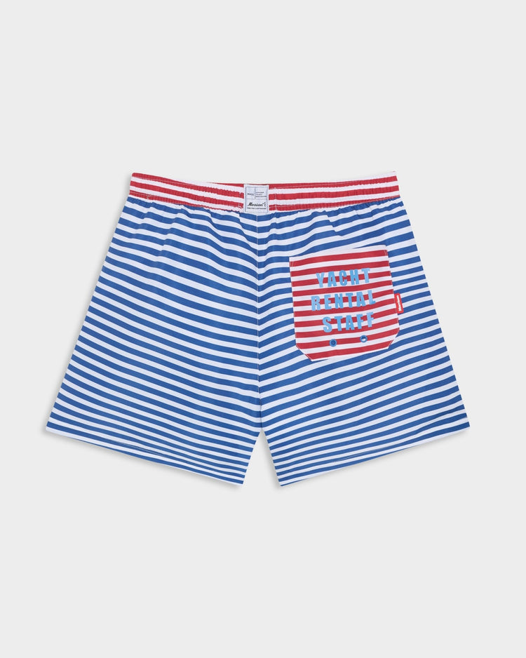 YACHT BLUE BOXER SWIMSUIT - BAÑADORES - Morrison Shoes